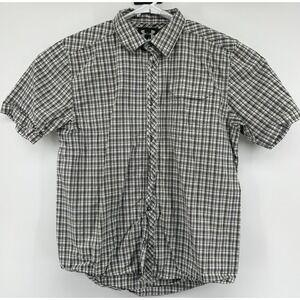 Under Armour Short Sleeve Button Down‎ Shirt Olive Men's Size Large
